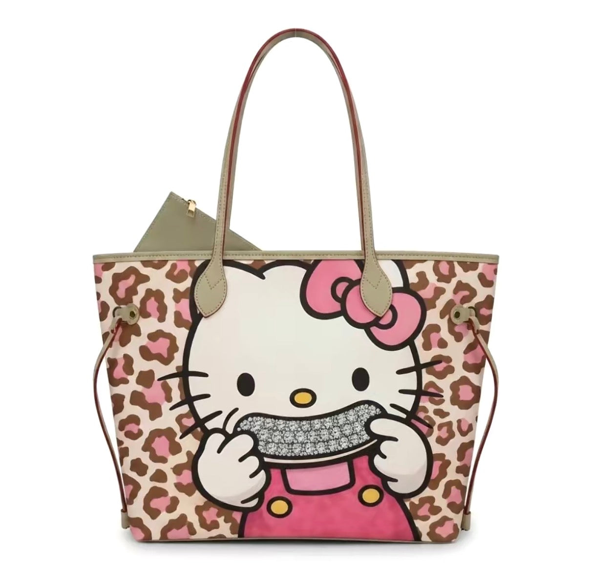 Leopard HK Grill Tote