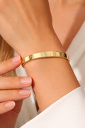 Gold Bangle Bracelet
