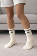 2 pairs Alo-Style Crew Socks