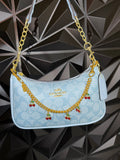 Blue CC Purse