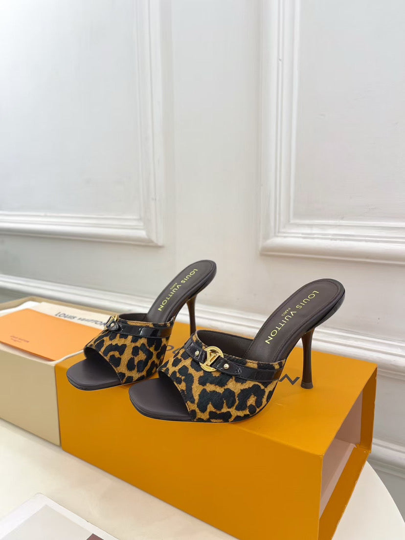 Cheetah Print Heels