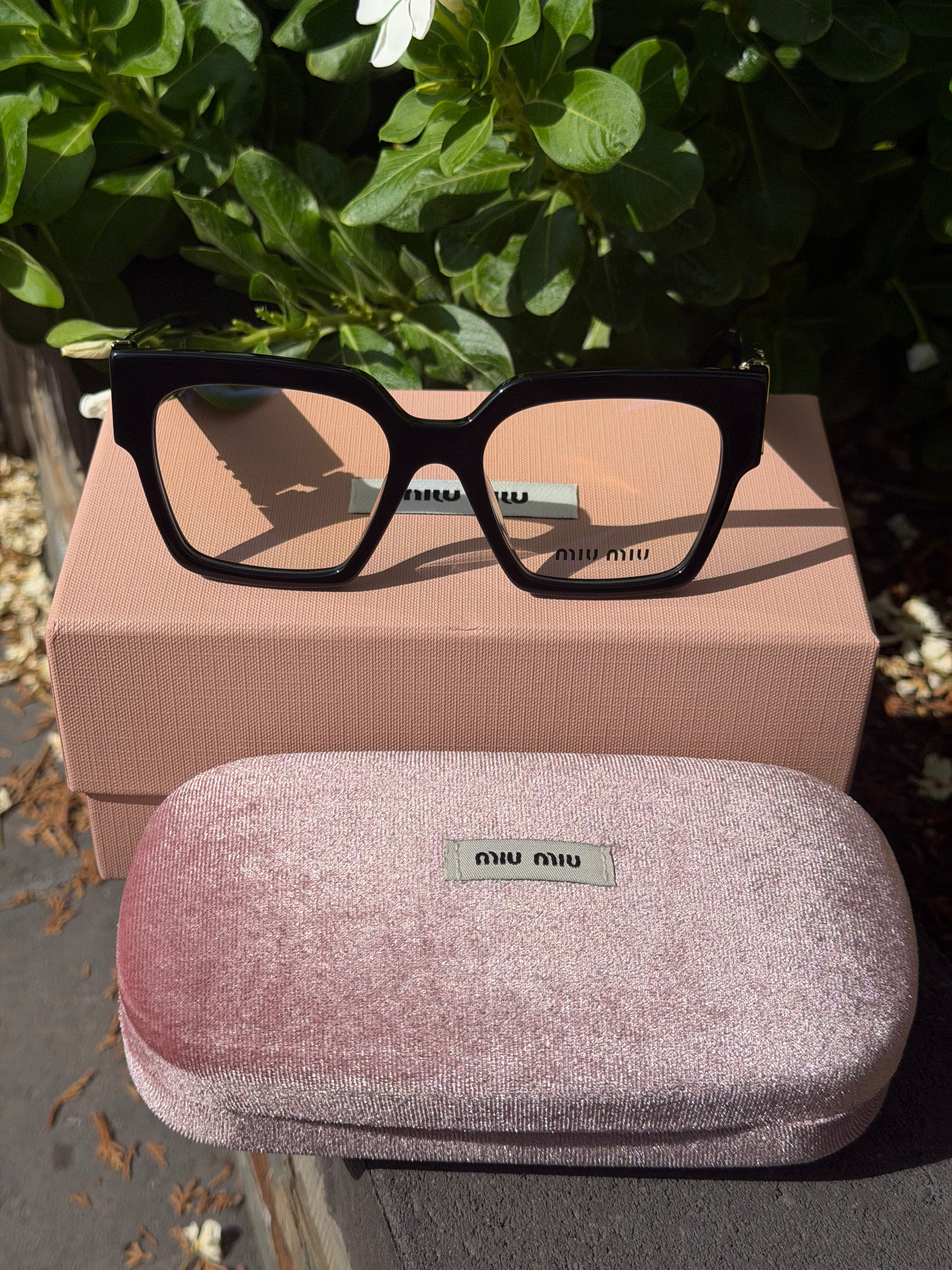 Clear Miu Glasses