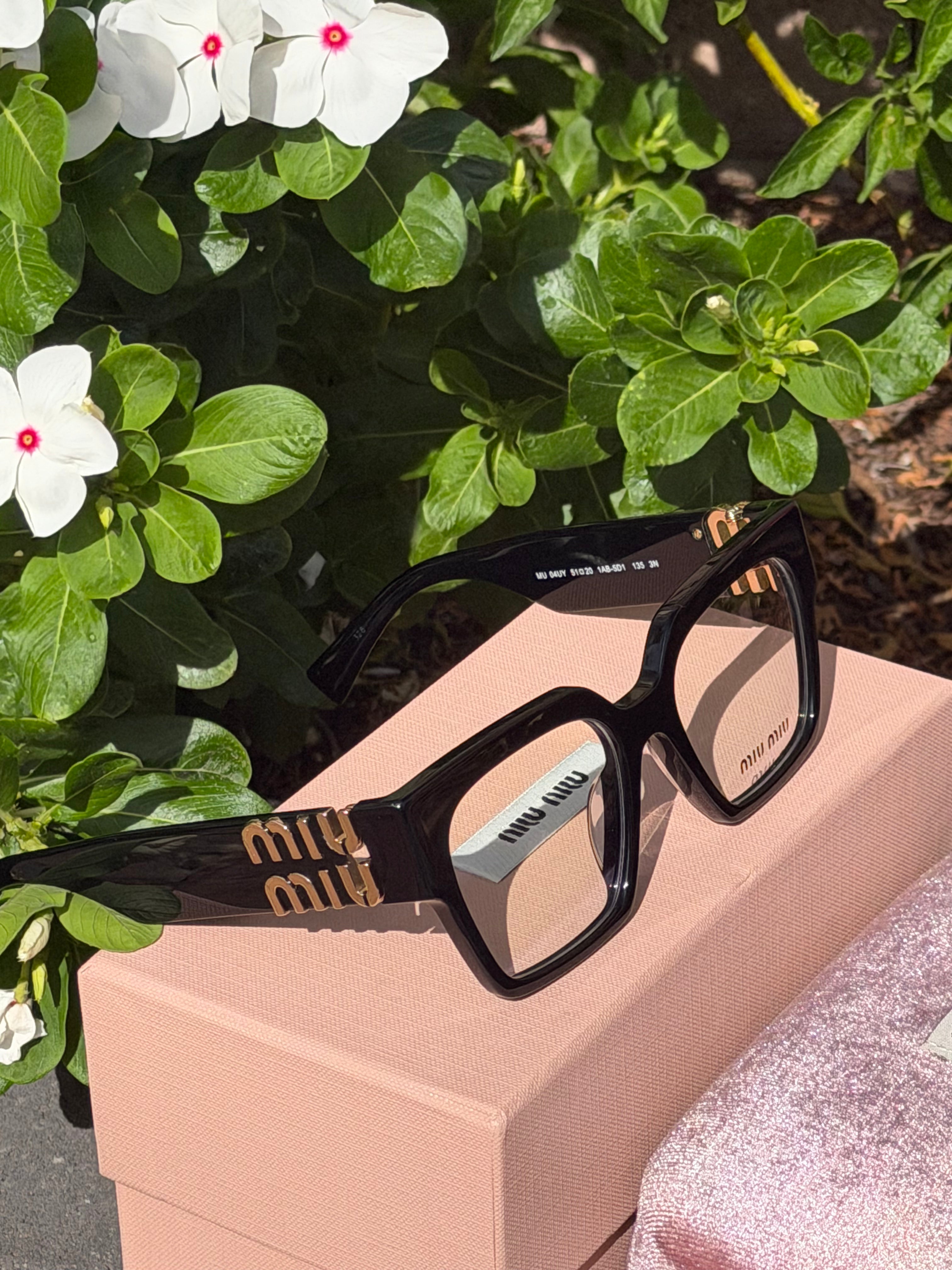 Clear Miu Glasses