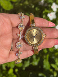 Vintage watch & bracelet set