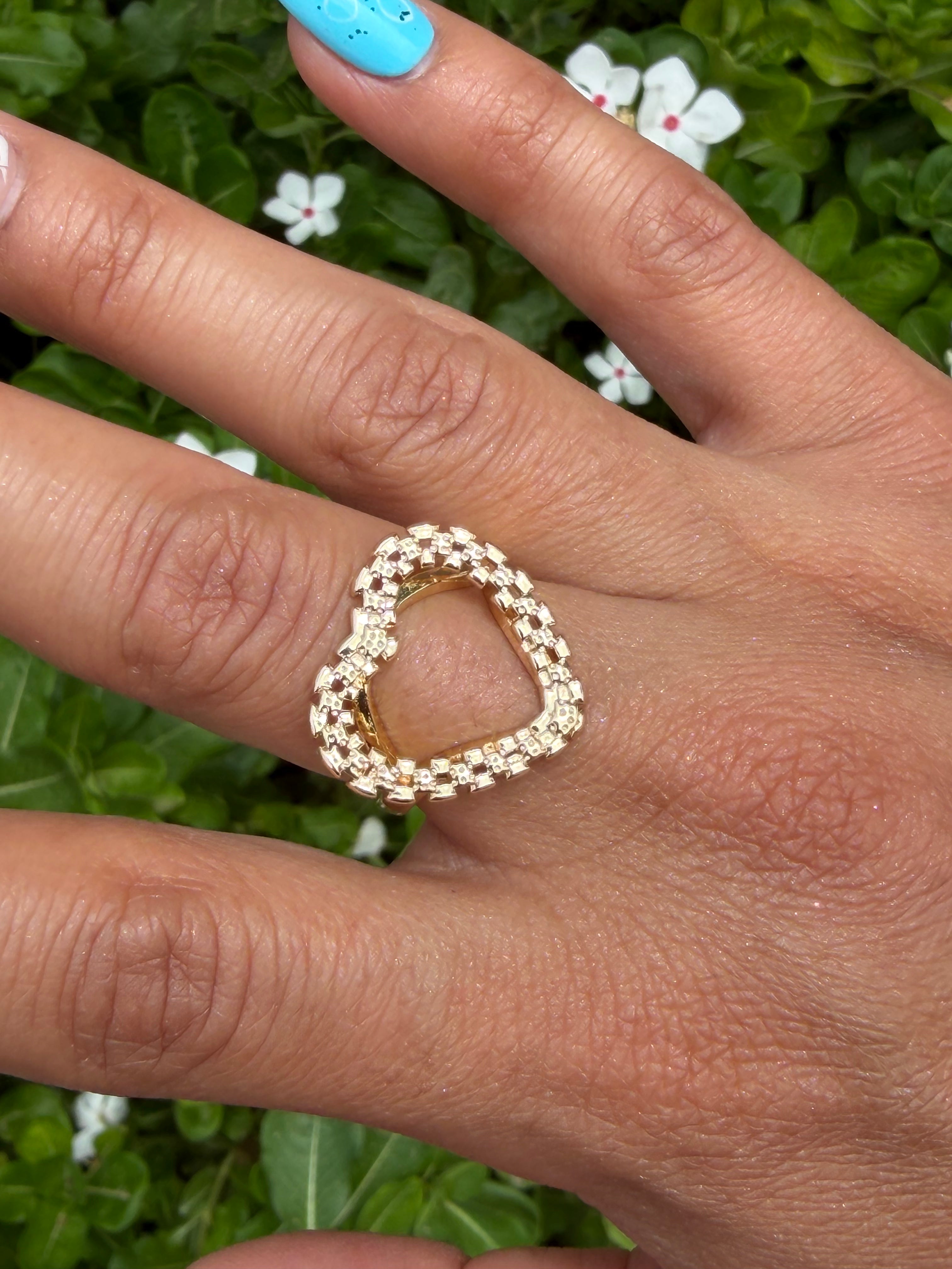 Heart Rolex Ring
