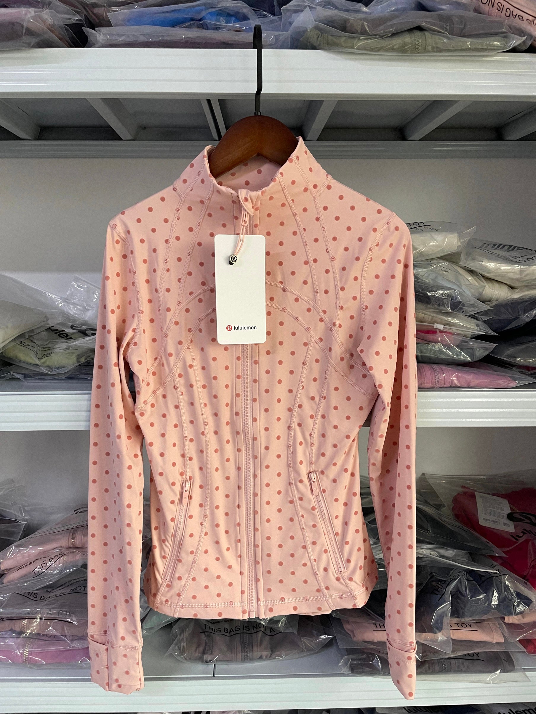 Pre-order Pink Poka Dot Define Jacket