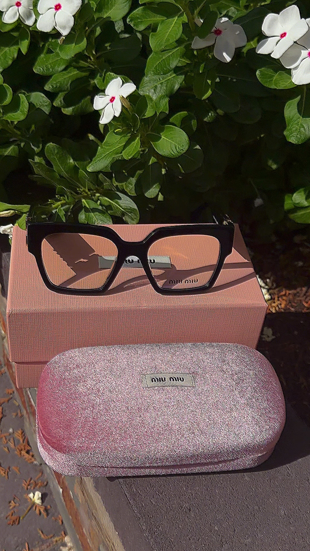 Clear Miu Glasses